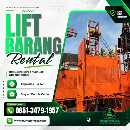 sewa lift barang Surabaya harga murah