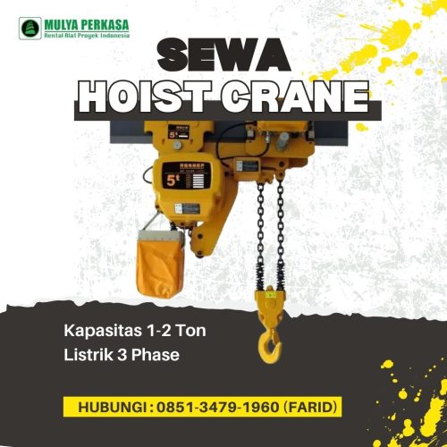 Sewa Hoist Crane Banyuwangi