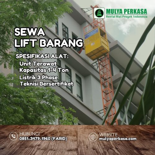 sewa lift barang Denpasar