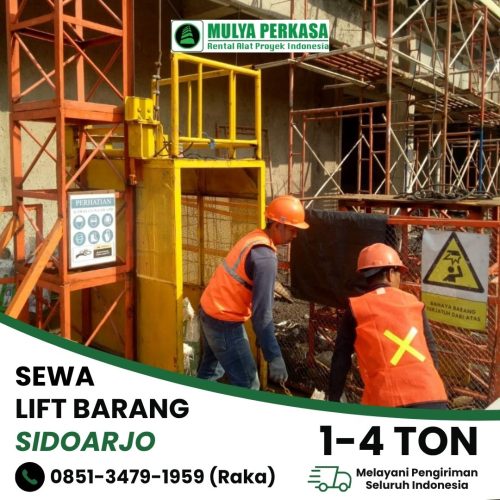Sewa Lift Barang Sidoarjo