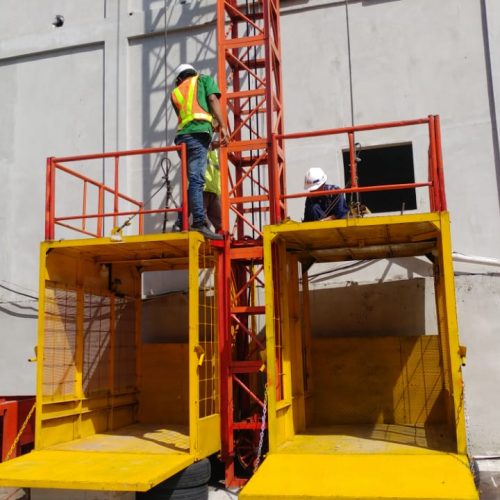 Jasa Sewa Lift Barang Pontianak 1-4 Ton | Harga Terjangkau