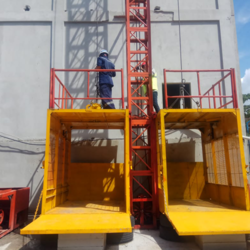 Sewa Lift Barang Kota Yogyakarta 1-4 Ton | Solusi Cerdas Proyek Bertingkat